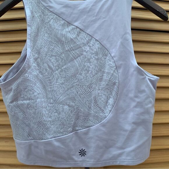 Athleta Purple Sports Bra Top Small - Picture 3 of 4